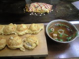 2008年11月9日 奈良のおかるのオムそばと明石焼き