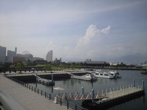 2010年7月1日夏雲のみなとみらい