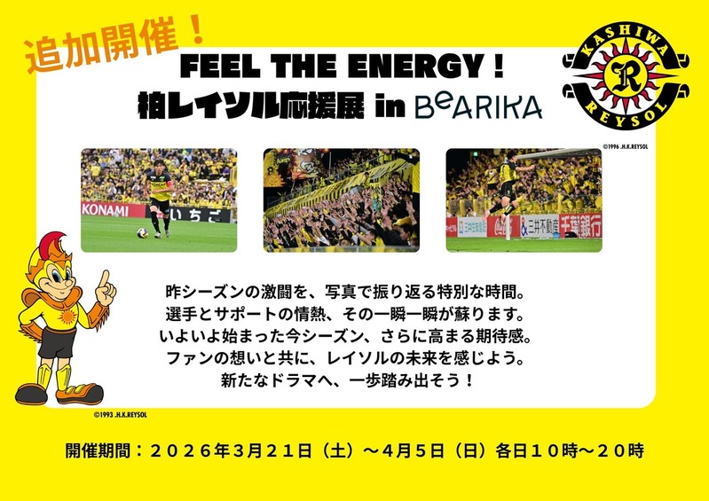 FEEL THE ENERGY����쥤�������Ÿ in BeARIKA