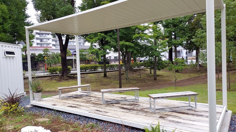 TEGAPOND cafe stand