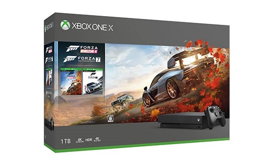 Xbox One X (Forza Horizon 4/Forza Motorsport 7 同梱版)