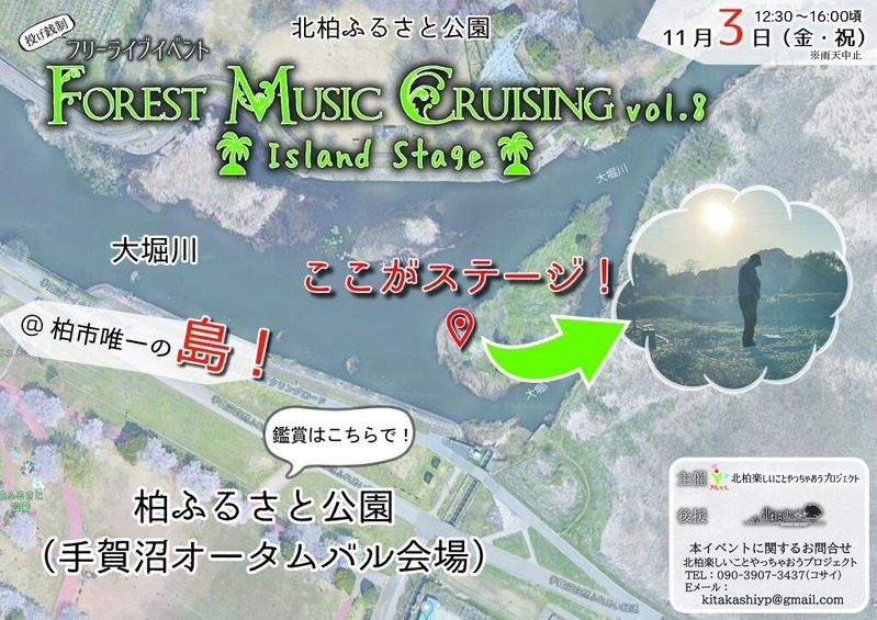 FOREST MUSIC CRUISING in Island Stage