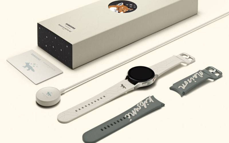 Galaxy Watch4 Maison Kitsune Edition