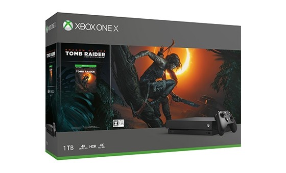Xbox One X (シャドウ オブ ザ トゥームレイダー同梱版)