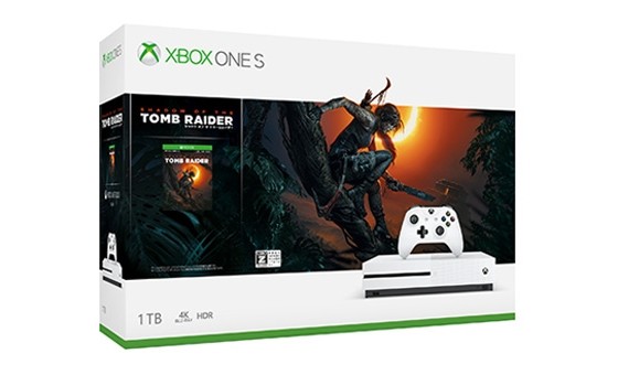 Xbox One S 1 TB (シャドウ オブ ザ トゥームレイダー同梱版)