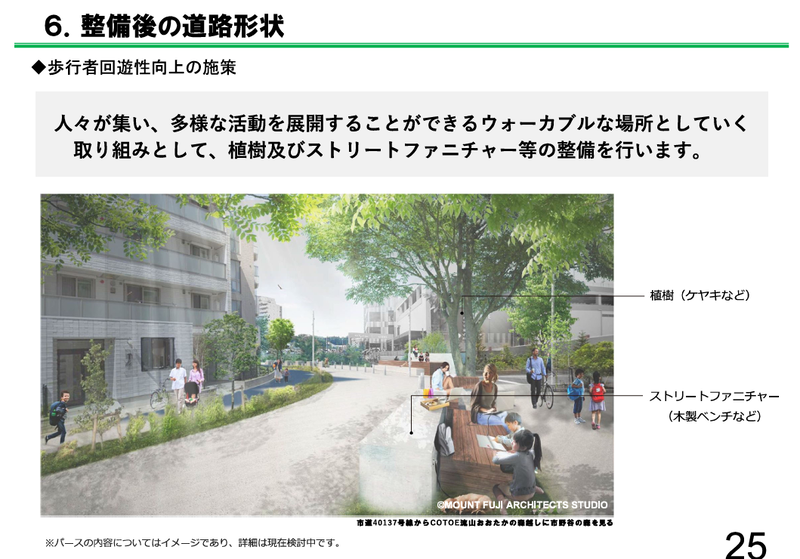 流山おおたかの森駅前センター地区道路空間整備事業