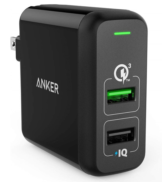 Anker PowerPort 2 Quick Charge 3.0