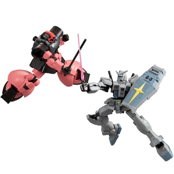 機動戦士ガンダム Gフレーム G-3ガンダム&シャア専用リック・ドム