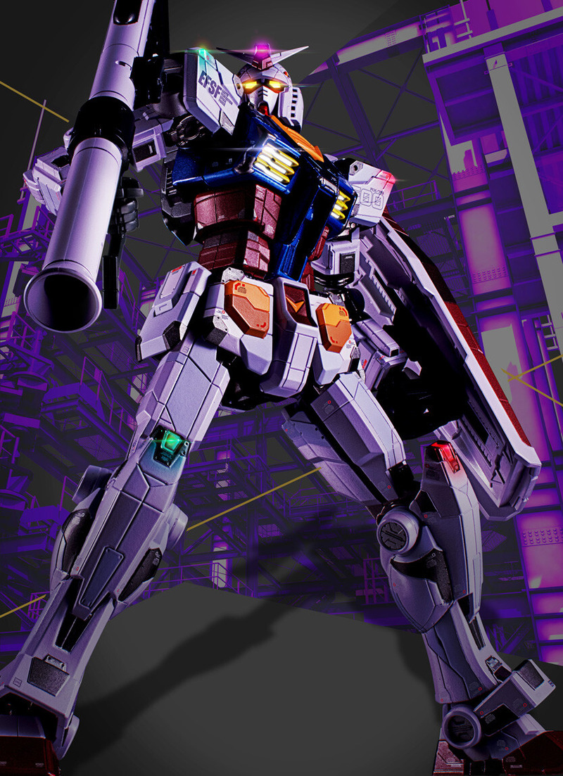 RX-78F00 GUNDAM ��Night illuminated ver.-