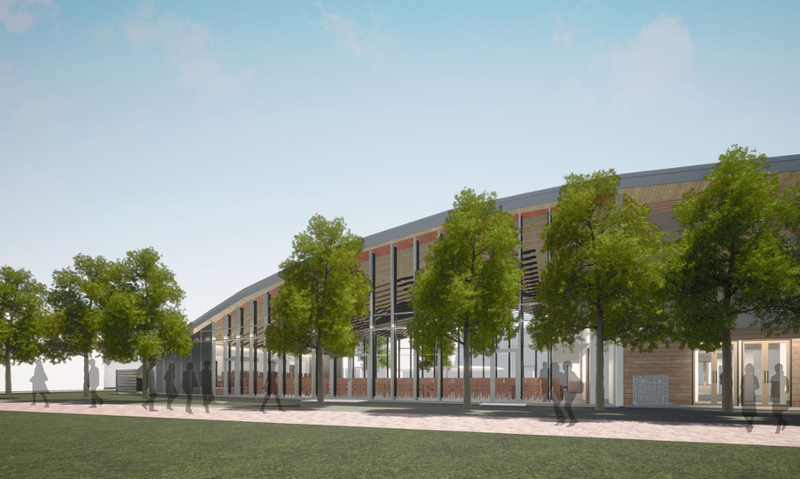 RSJ wooden-structure Dining Hall
