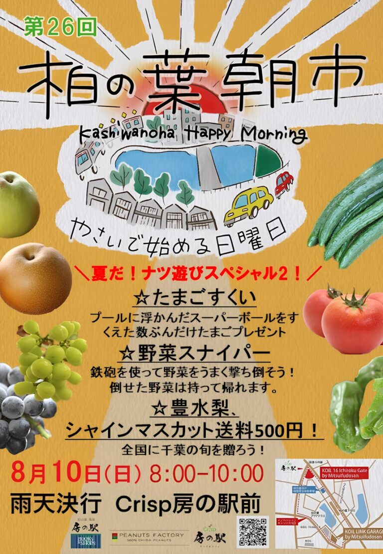柏の葉朝市