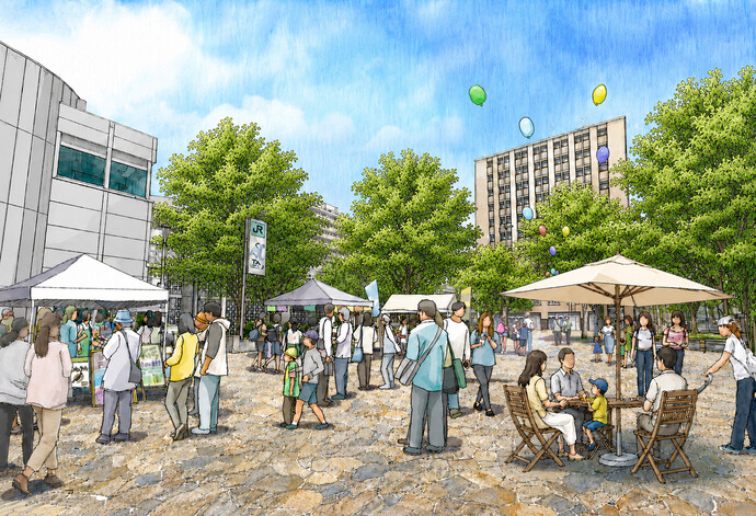 南流山駅前広場改修基本計画