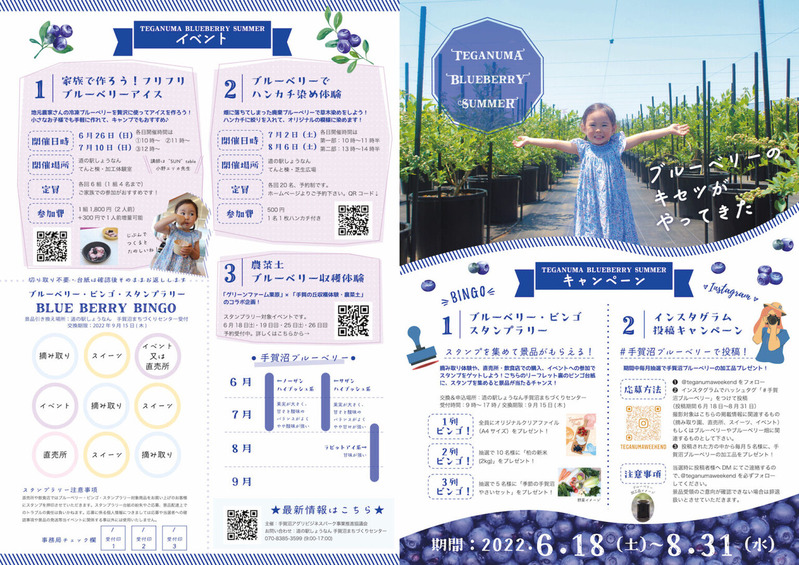 手賀沼ブルーベリーサマー