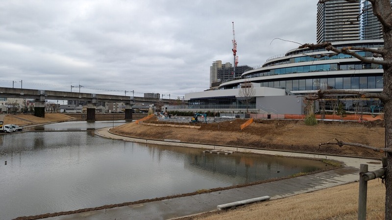 「柏の葉アクアテラス」の改修工事の状況（2026年2月26日）