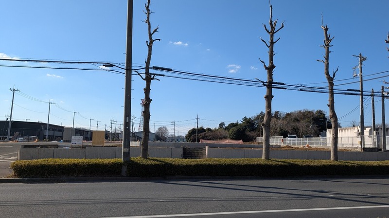 柏市十余二の千葉の住まいの専門会社「グリーンランド 柏の葉ショールーム」の工事状況（2026年2月2日）