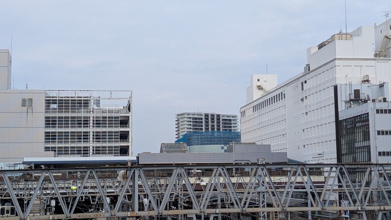 「旧そごう柏本館」跡地の建物解体工事の状況（2026年2月16日）