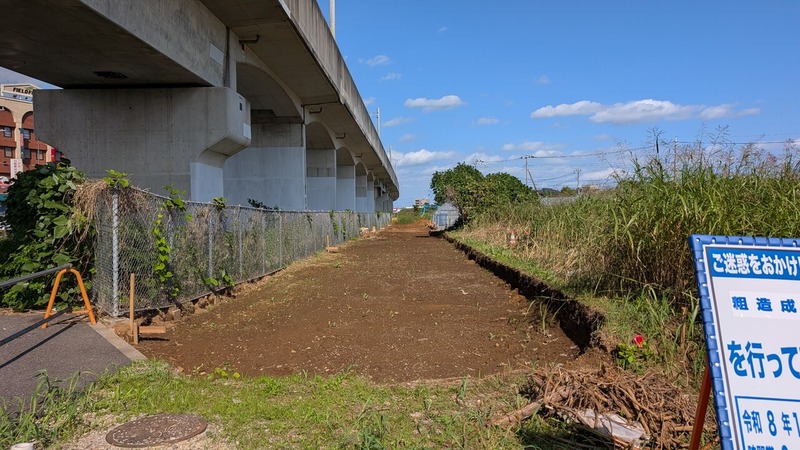 「柏の葉キャンパス」南西部の267街区で粗造成工事が開始