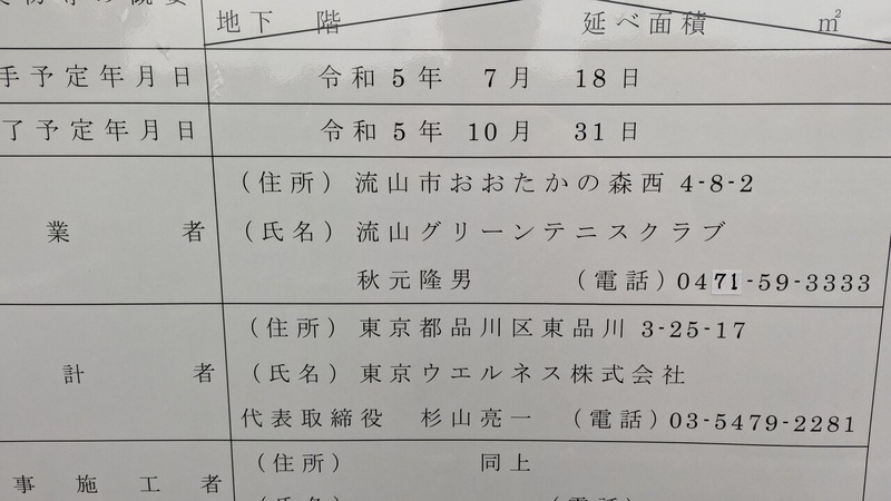 流山グリーンテニスクラブ