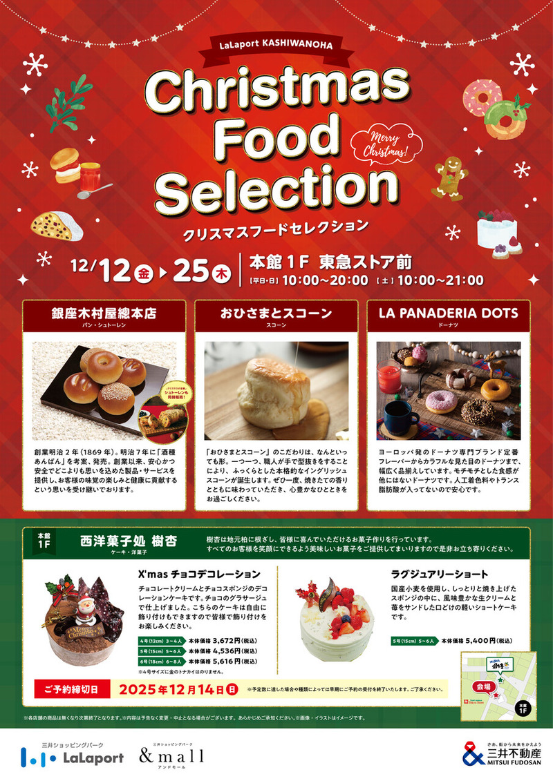 Christmas Food Selection