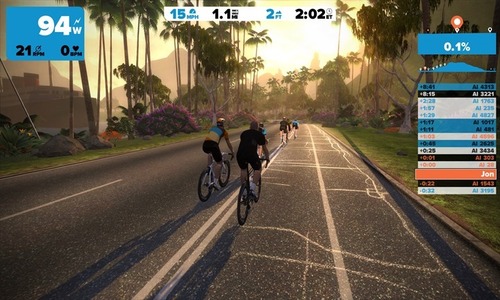 Zwift�ʥ����եȡ�