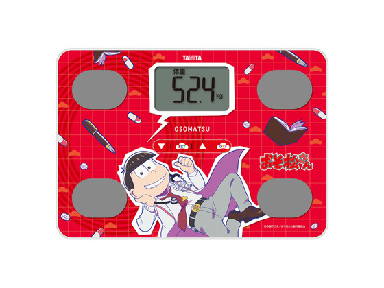 おそ松さんオリジナル体組シェー計