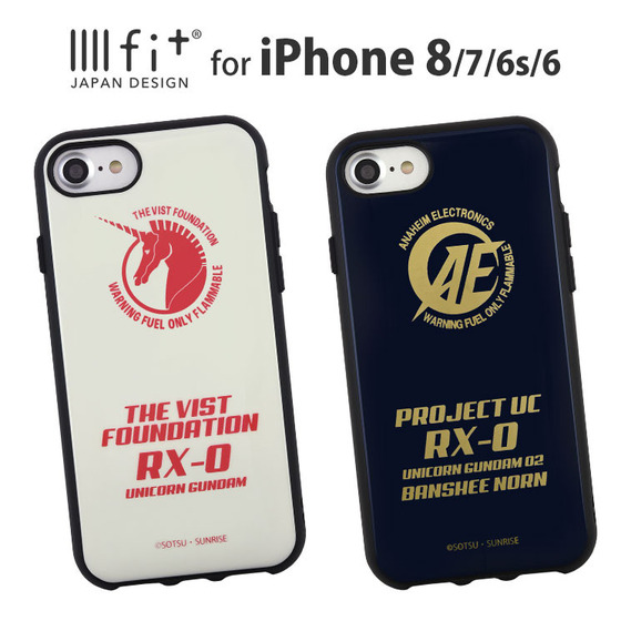 機動戦士ガンダム IIIIfi+R iPhone8/7/6s/6対応ケース
