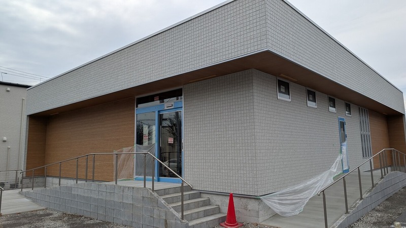 「ドラッグストアセキ 駒木店」敷地内の耳鼻咽喉科「（仮）ながれやま耳鼻咽喉科」の工事状況（2025年11月2日）