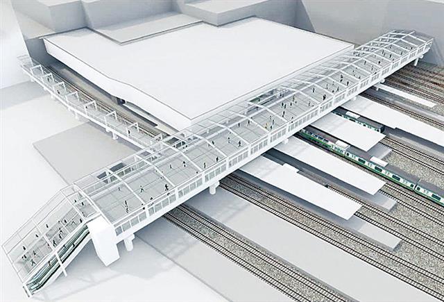 さいたま市が「大宮駅新東西通路」の整備検討状況を発表、東武線「大宮駅」は橋上化と2面3線化予定