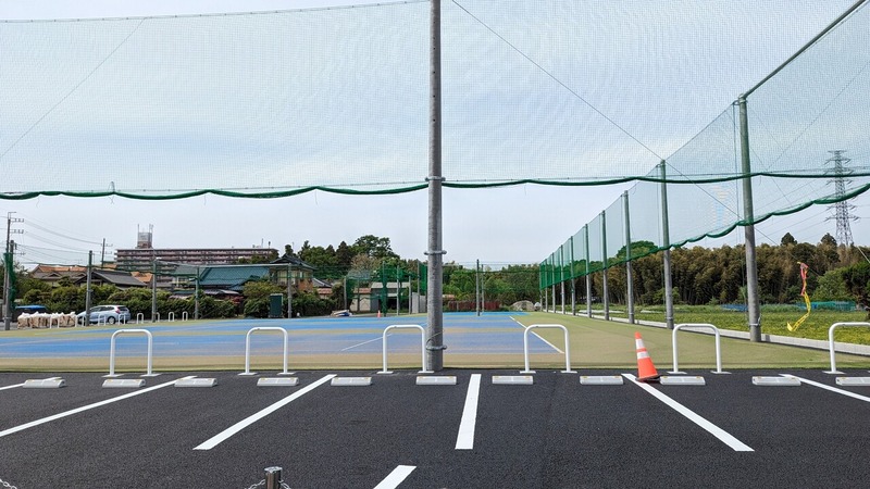 流山市駒木台のテニスクラブ「流山グリーンテニスクラブ」の工事状況を見てきた（2024年4月29日）