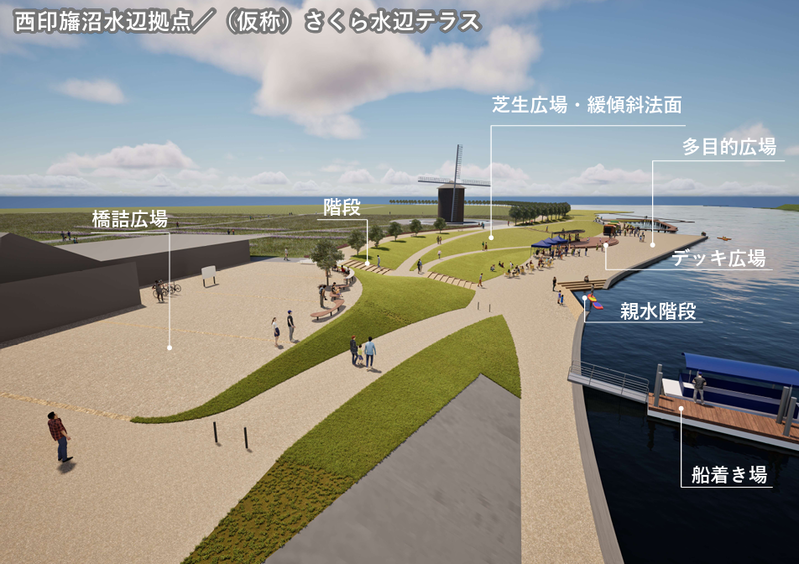 (仮称)さくら水辺テラス
