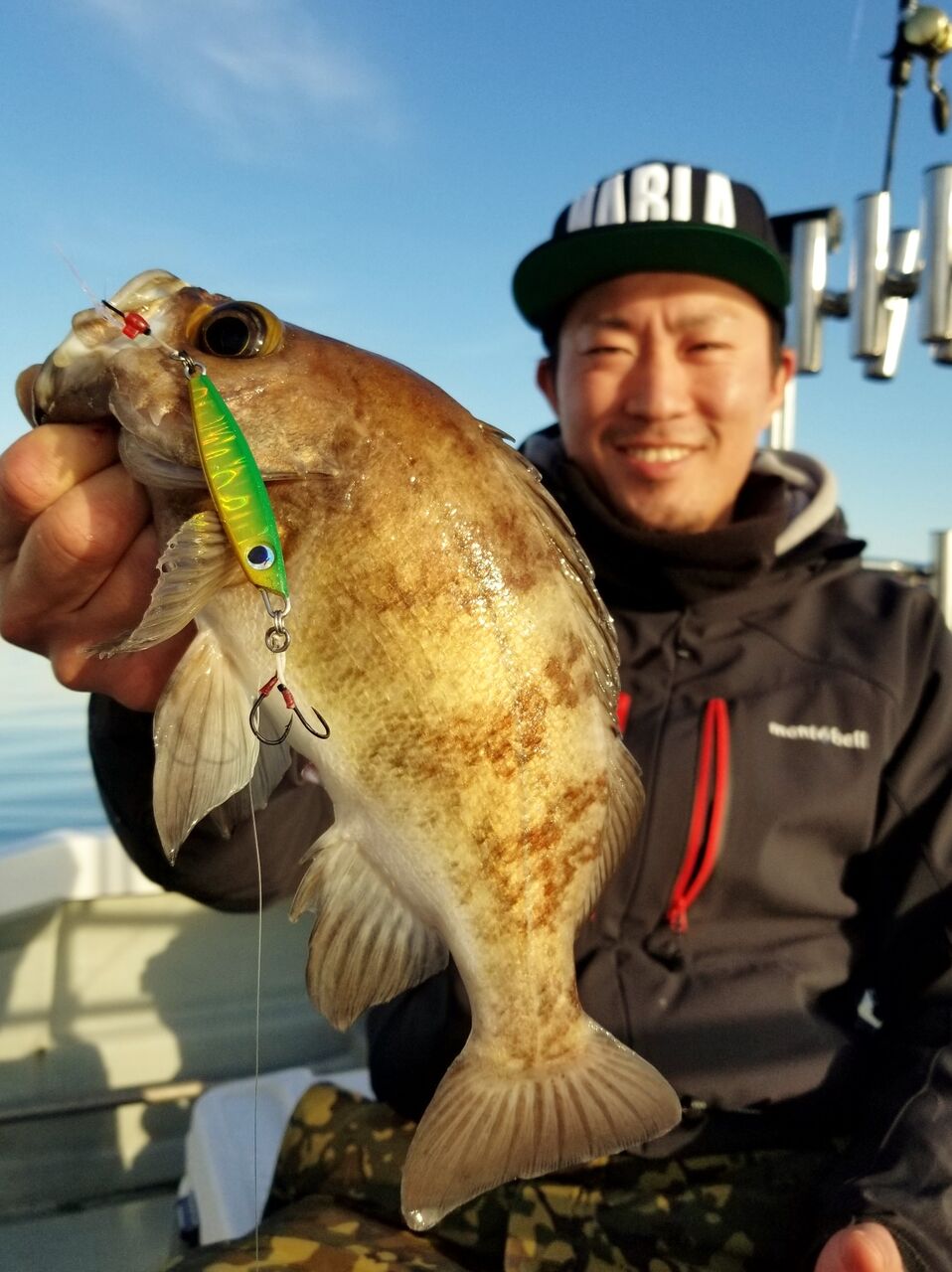 2月18日 更新 スーパーライトジギング Slj 釣果写真と空き情報 釣り船 快星丸の釣行記 2月18日 更新 スーパーライトジギング Slj 釣果写真と空き情報 釣り船 快星丸の釣行記