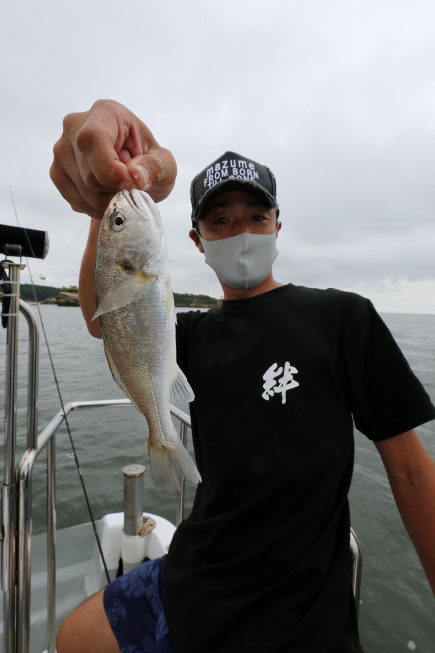 ８月３０日 釣果 イシモチ釣 トップレンジ釣り教室 釣り船 快星丸の釣行記