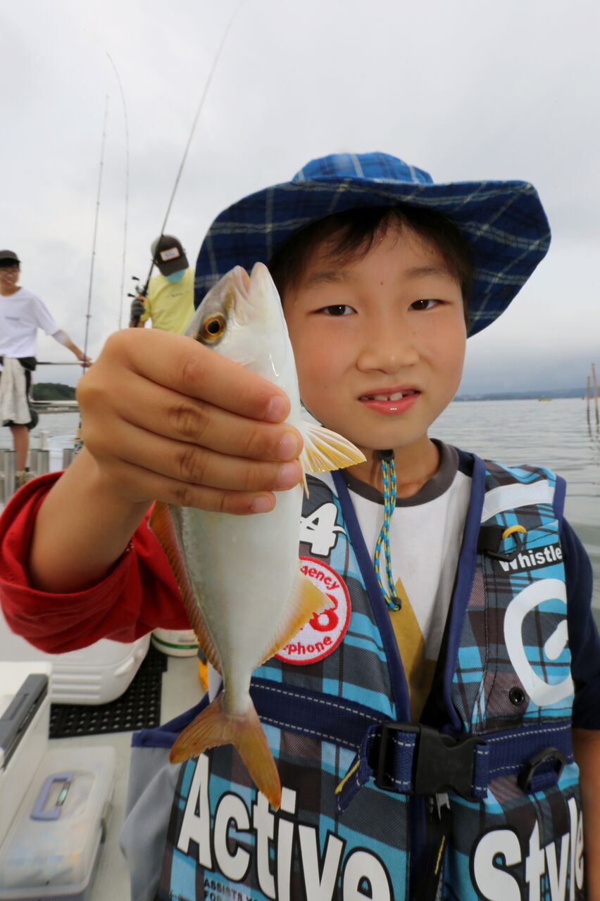 ８月３０日 釣果 イシモチ釣 トップレンジ釣り教室 釣り船 快星丸の釣行記