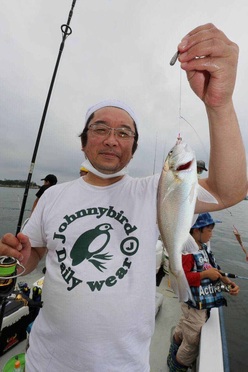 ８月３０日 釣果 イシモチ釣 トップレンジ釣り教室 釣り船 快星丸の釣行記