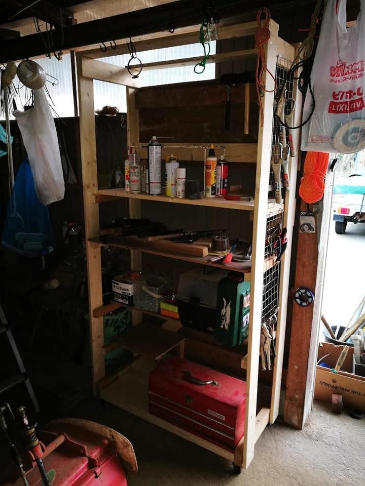 0325工具棚ほぼ完成