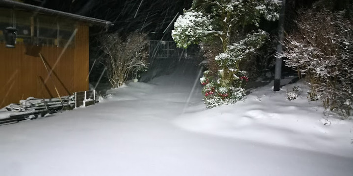 0122かなり降った