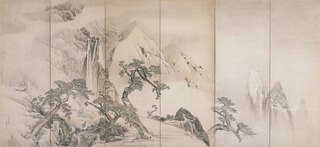 03山中清遊図屏風 円山応挙筆(左隻)相 Ⅰ期