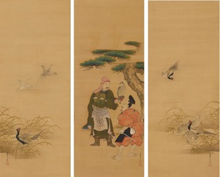 図08_鷹狩図_狩野典信_東京国立博物館