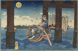 10.東都名所　佃嶋