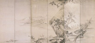 03山中清遊図屏風 円山応挙筆(右隻)相 Ⅰ期