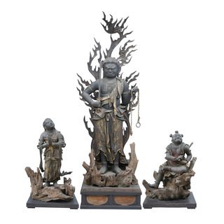 10）不動明王及八大童子像