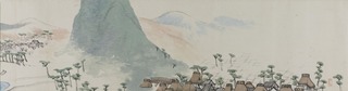 東海道五十三次絵巻（巻二）部分図