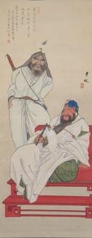 08_関羽と周倉_張月樵