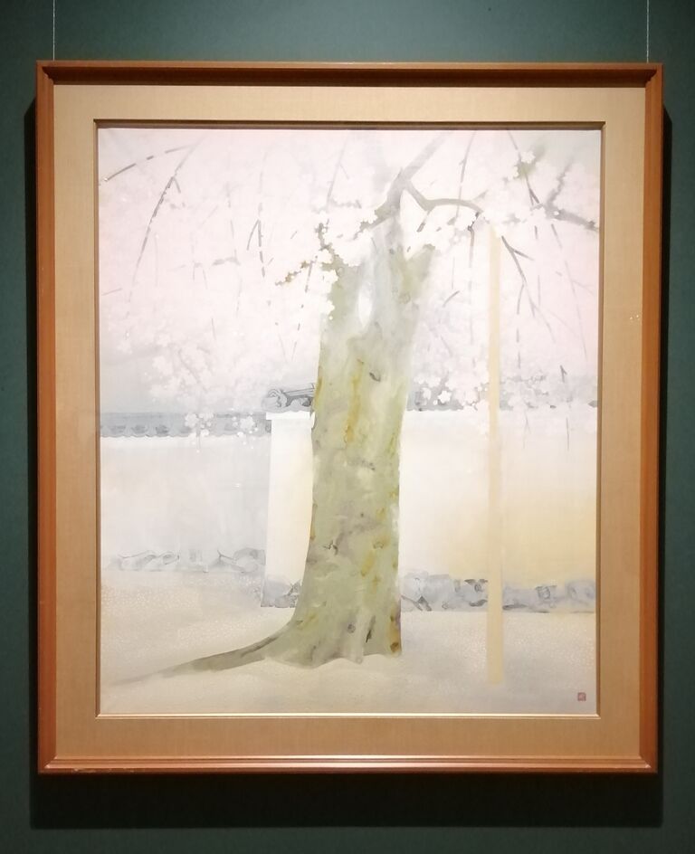 奥村土牛「醍醐」木版画 :: 絵画買取・販売 - シバヤマ