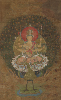 4国宝　孔雀明王像（仁和寺）