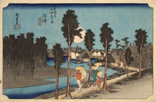 ⑨ID_106_東海道五拾三次之内　沼津　黄昏図_IMG_2340_調整