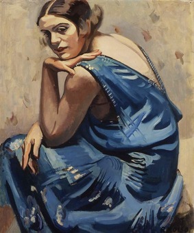 ②1 O-127青衣の女1929年　360