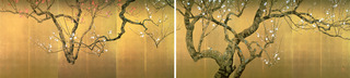 05_01 川合玉堂 紅白梅(全) 玉堂美術館_S
