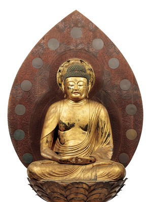 １国宝　阿弥陀如来坐像（九体阿弥陀のうち）