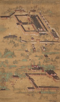 ⑬石清水八幡曼荼羅図　重文　【後期】
